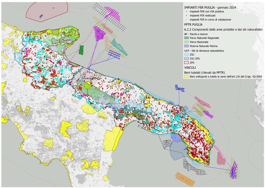 Al momento stai visualizzando Mappa delle rinnovabili – Troppi impianti, i rischi per le coste